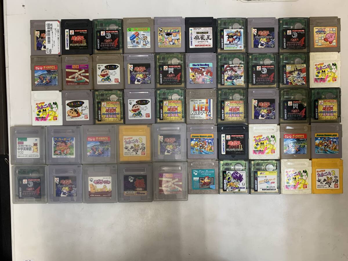 ゲームボーイ/GB ソフト 約50枚 まとめ売り 動作未確認 ジャンク 大量 ニンテンドー【y7-129/0/0】