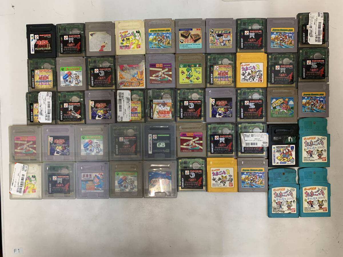 ゲームボーイ/GB ソフト 約50枚 まとめ売り 動作未確認 ジャンク 大量 ニンテンドー【y7-133/0/0】