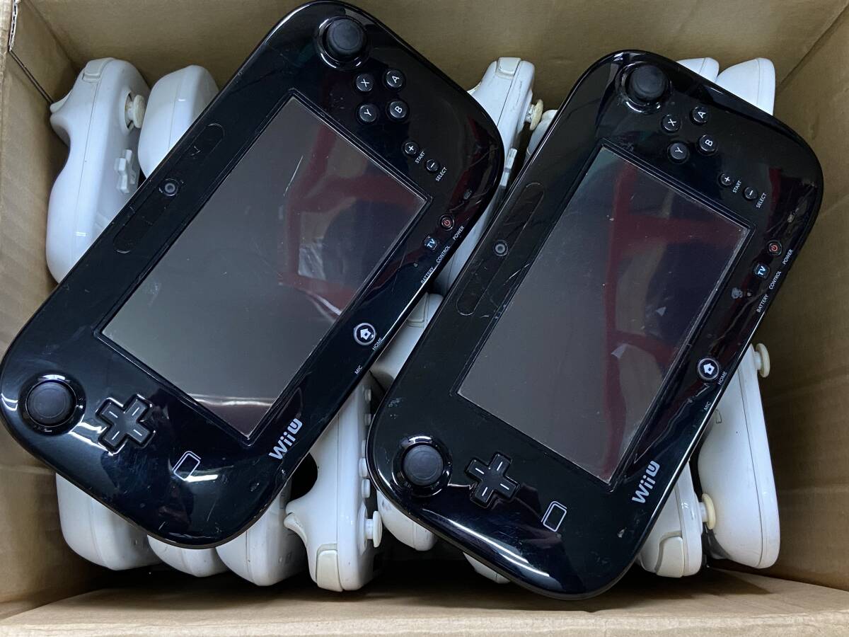 WiiU ゲームパッド Game Pad WUP-010 20台セット 動作未確認 ジャンク Wii U Nintendo【y3-191/0/0】