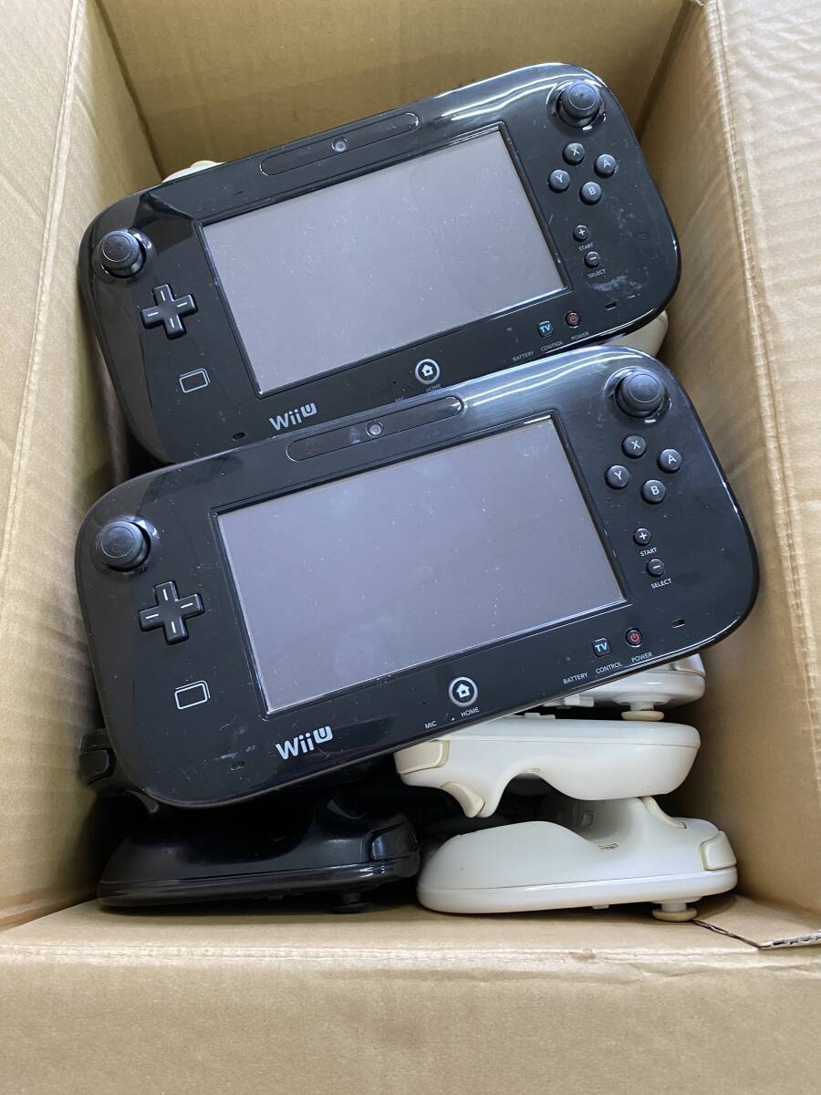 WiiU ゲームパッド Game Pad WUP-010 20台セット 動作未確認 ジャンク Wii U Nintendo【y3-193/0/0】