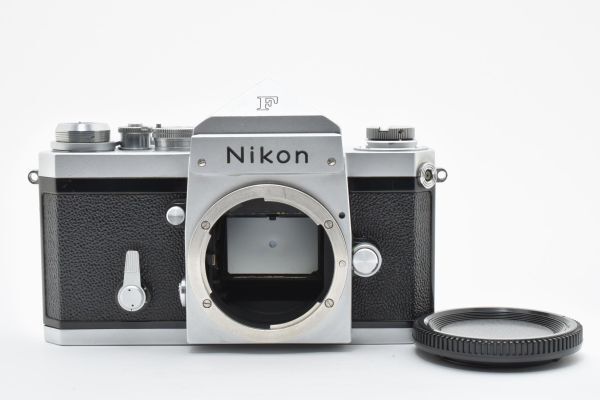 ニコン Nikon F アイレベル シルバー ボディ フィルムカメラ MF機 名機 動作良好 #3684