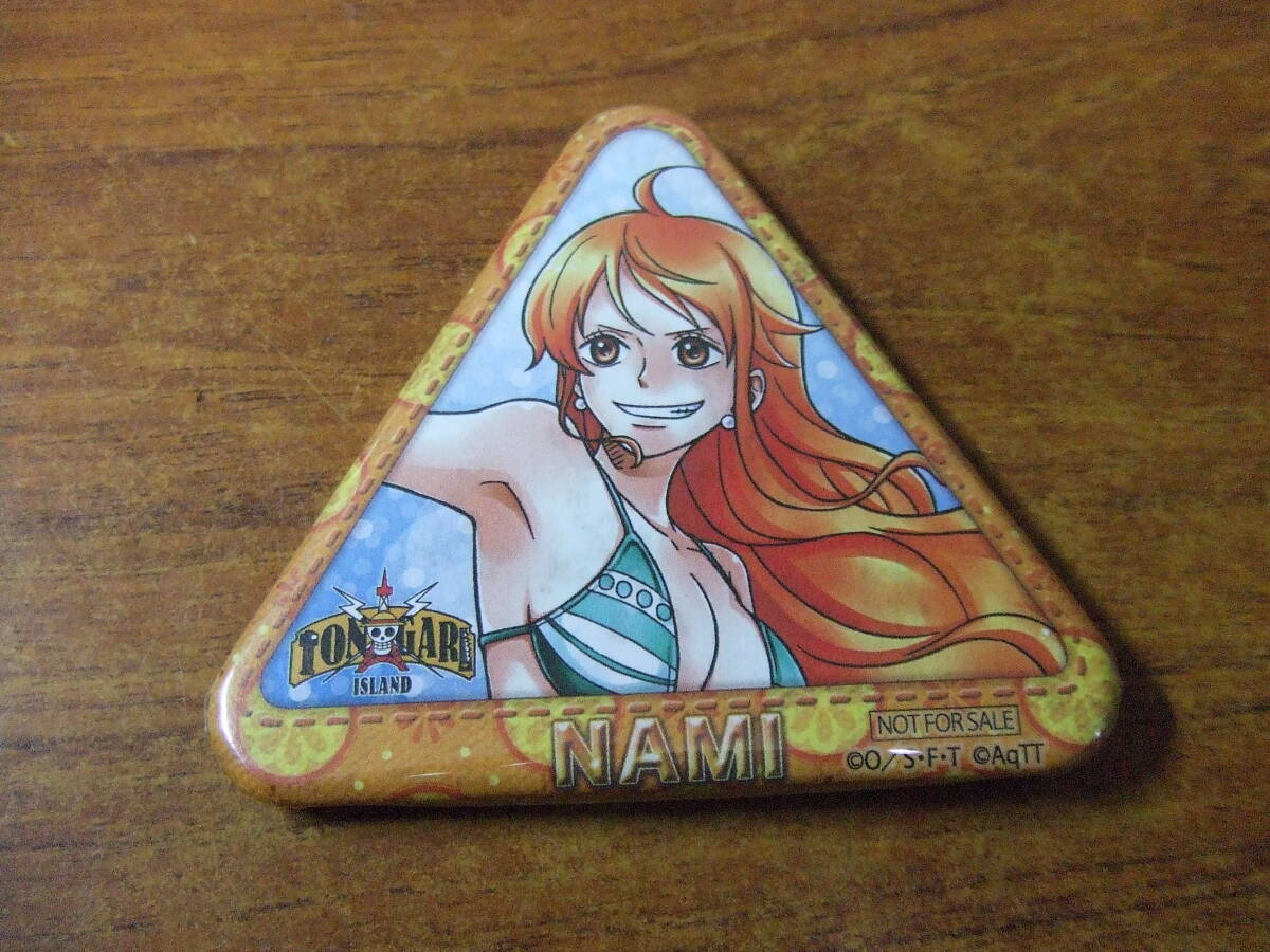 U677 東京ワンピースタワー　トンガリ缶バッジ ナミ　 ワンピース　缶バッジ　中古