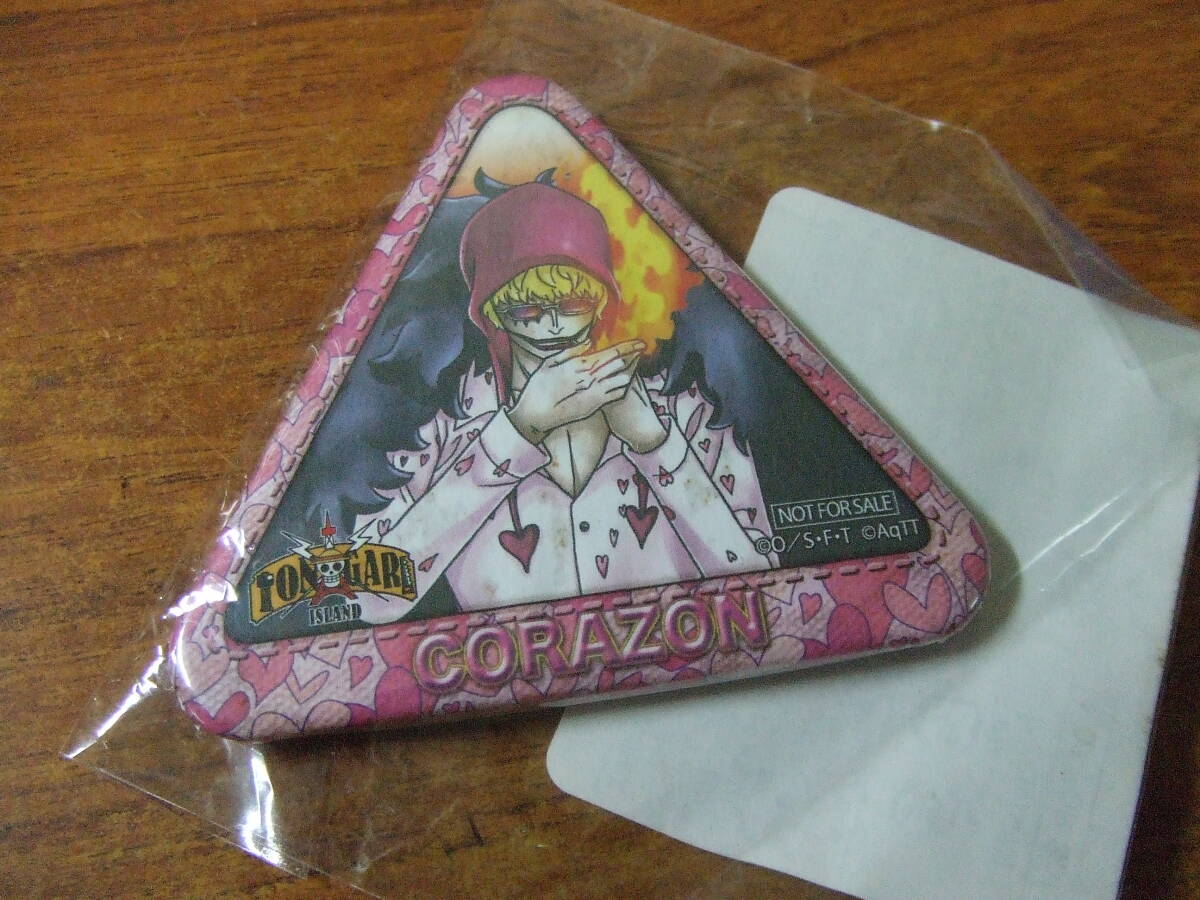 U678 東京ワンピースタワー　トンガリ缶バッジ コラソン　 ワンピース　缶バッジ　中古