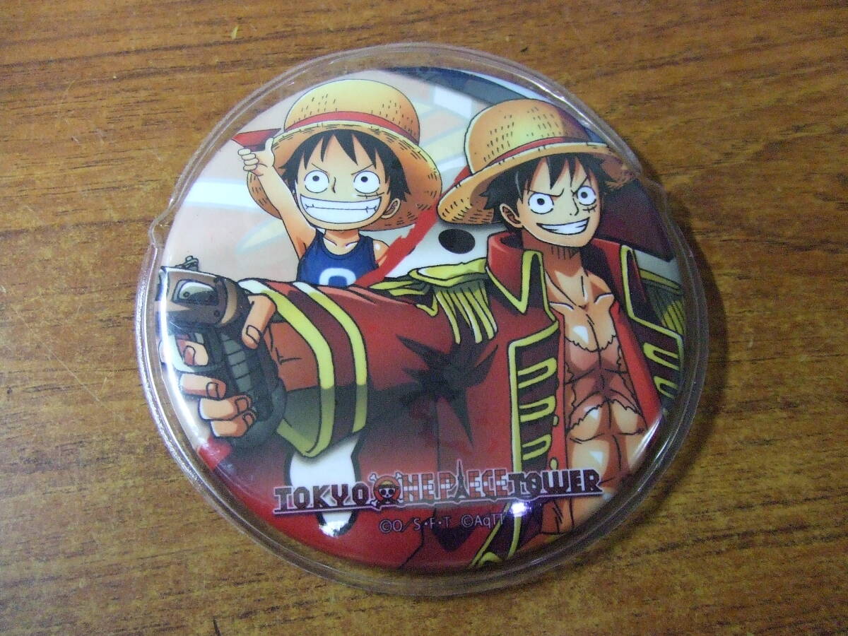U683 東京ワンピースタワー　缶バッジコレクション ルフィ ワンピース　缶バッジ　中古