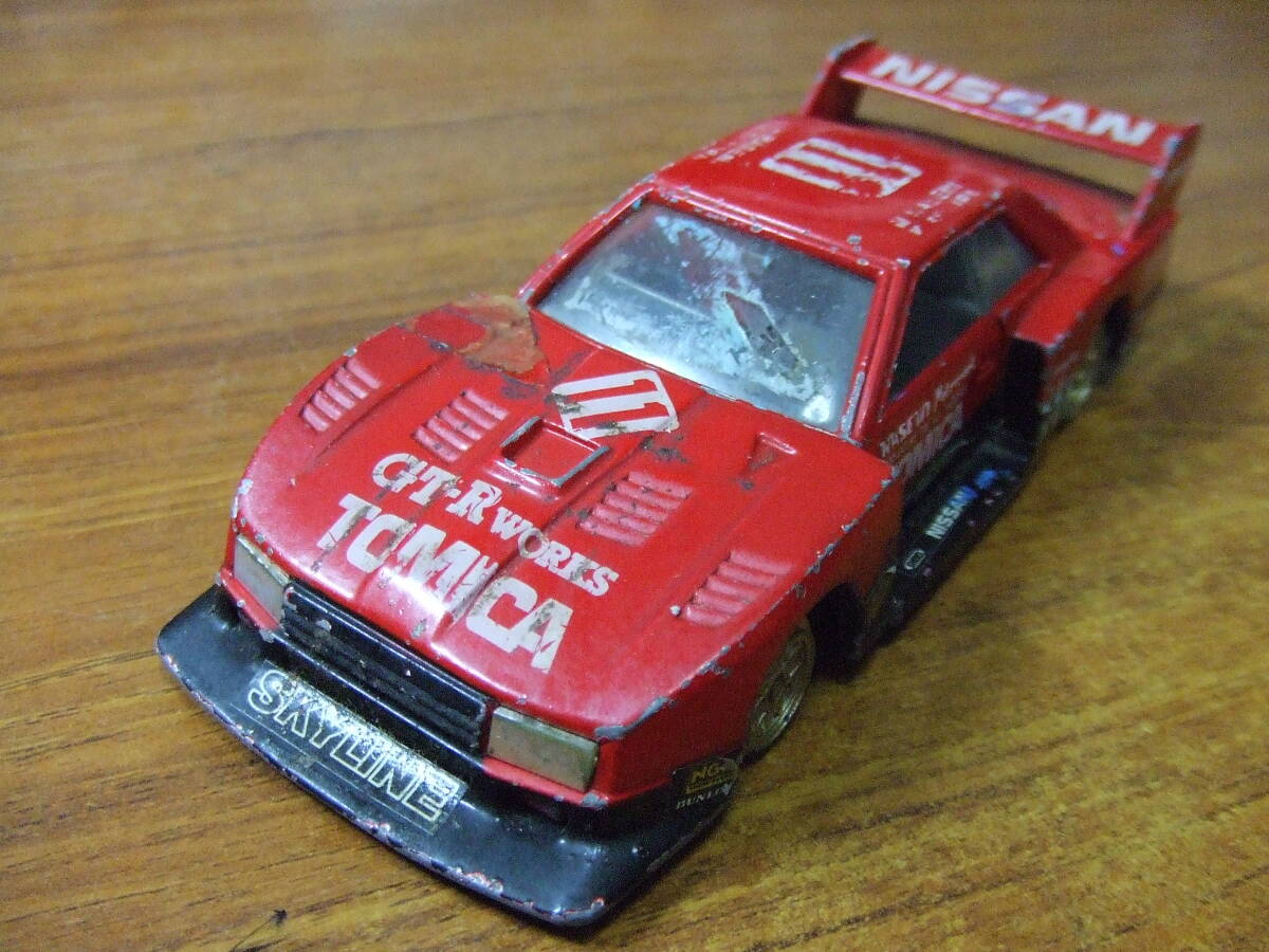 U708 tomica 1/43　DANDY No.38 スカイライン SILHOVETTE/シルエット GROUP-C 日本製　トミカ ダンディ 中古　現状品