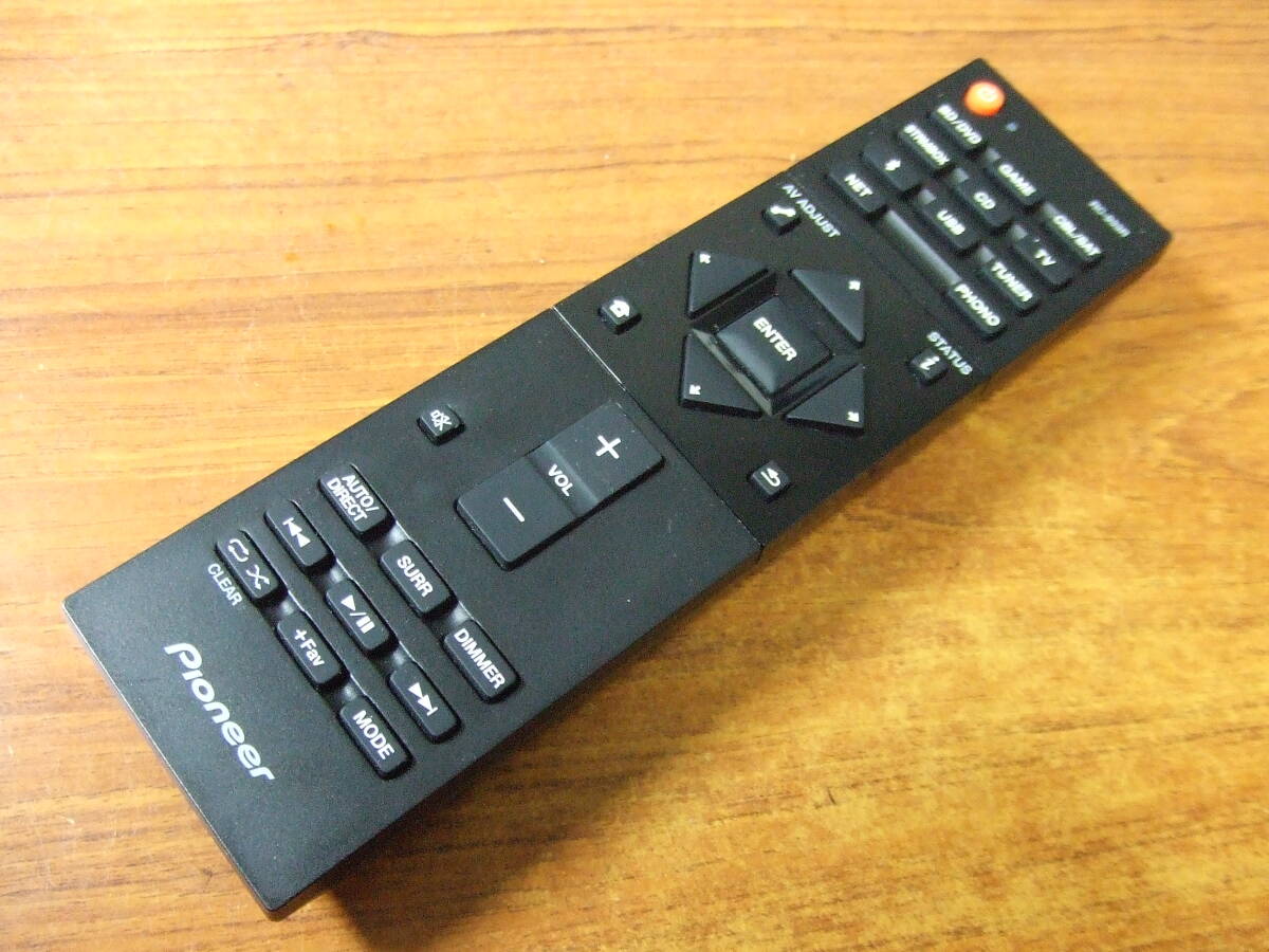 U756 パイオニア/Pioneer　 Pioneer パイオニア AVレシーバー用リモコン　RC-933R 中古 VSX-S520/SX-S30等用 純正