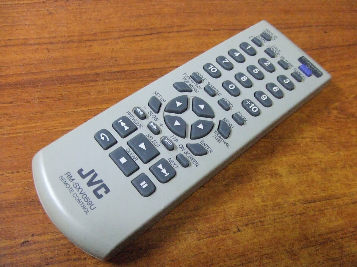 U791 JVC オーディオリモコン RM-SXV059U 中古