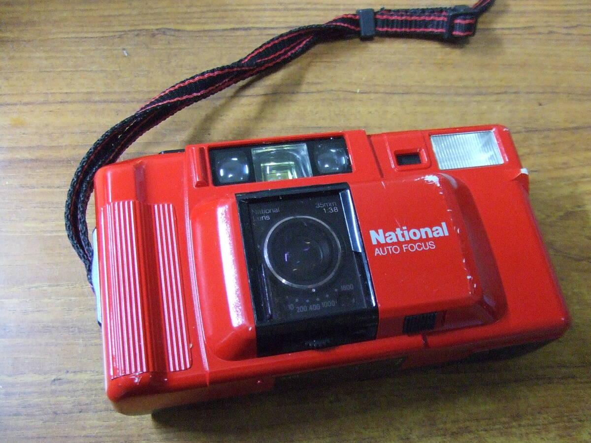 U839 ナショナル/National C-500AF 35mm F3.8 コンパクトフィルムカメラ 中古 未確認　現状　ジャンク