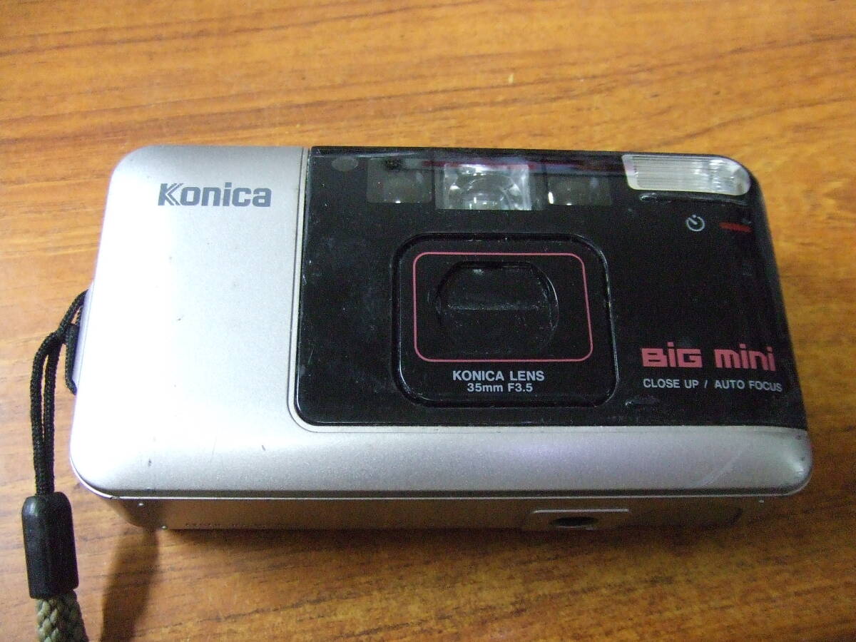 U859　ジャンク Konica コニカ/フィルムカメラ　ビッグミニ BIG MINI F3.5 35mm 中古　本体 現状