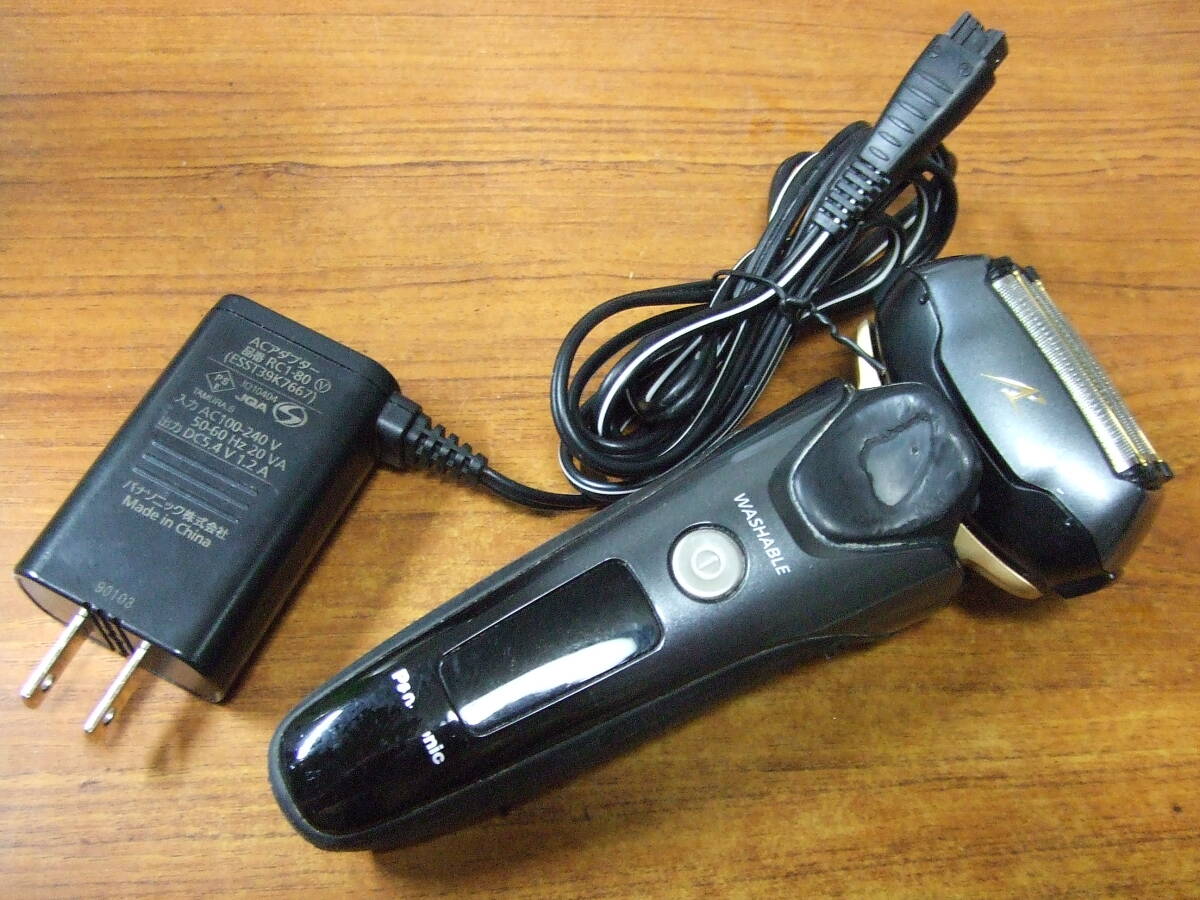 U864 Panasonic ラムダッシュ ES-LV5B 電気シェーバー 5枚刃 2017年製　中古 本体
