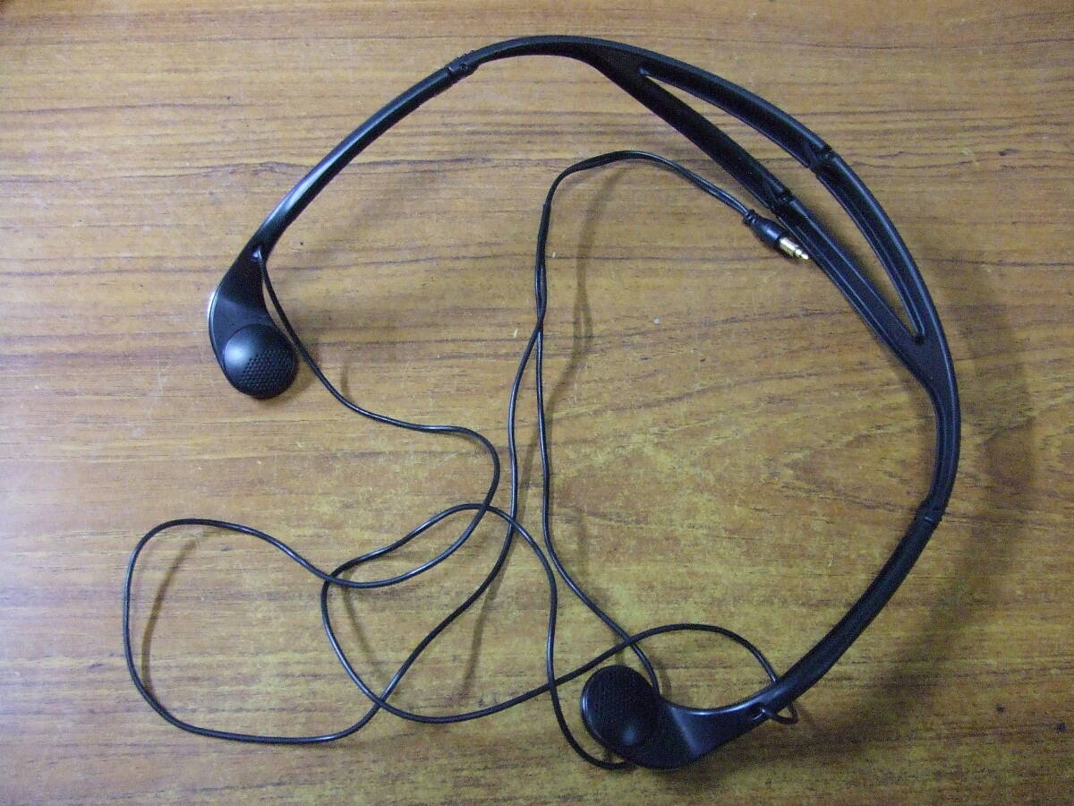 U905 希少！　ソニー　SONY バーチカルヘッドホン　MDR-A44 ショートコード　マイクロプラグ　本体　中古