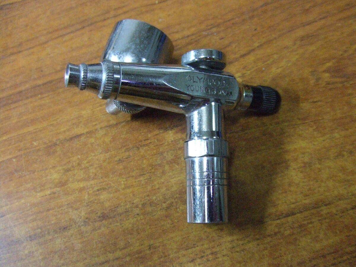 U935　OLYMPOS オリンポス YOUNG 8 ヤング8 JAPAN エアブラシ　本体　中古　未確認　現状　ジャンク