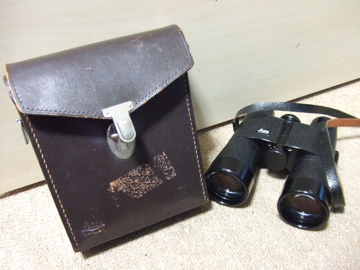 U944 LEICA TRINOVID 10×40 122m/1000m　Leitz WETZLAR 双眼鏡 Germany 中古　本体　ジャンク