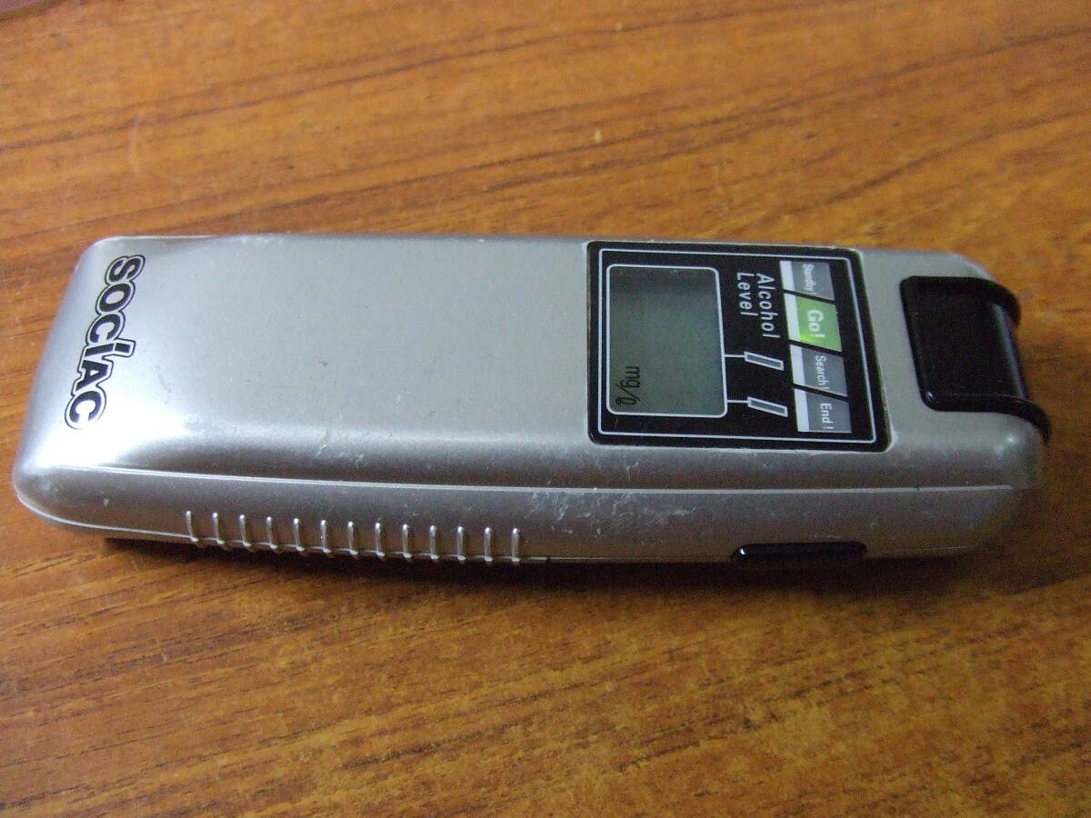 U988　SOCIAC アルコール検知器 ソシアック SC-102 中古　本体　未確認　現状　ジャンク