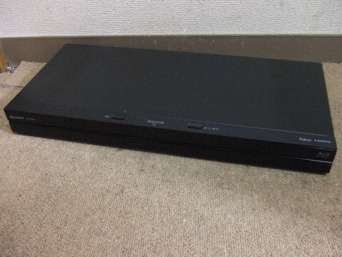 V6 　ジャンク SHARP シャープ 2B-C05BW1　 BDレコーダー　2019年製 中古　本体