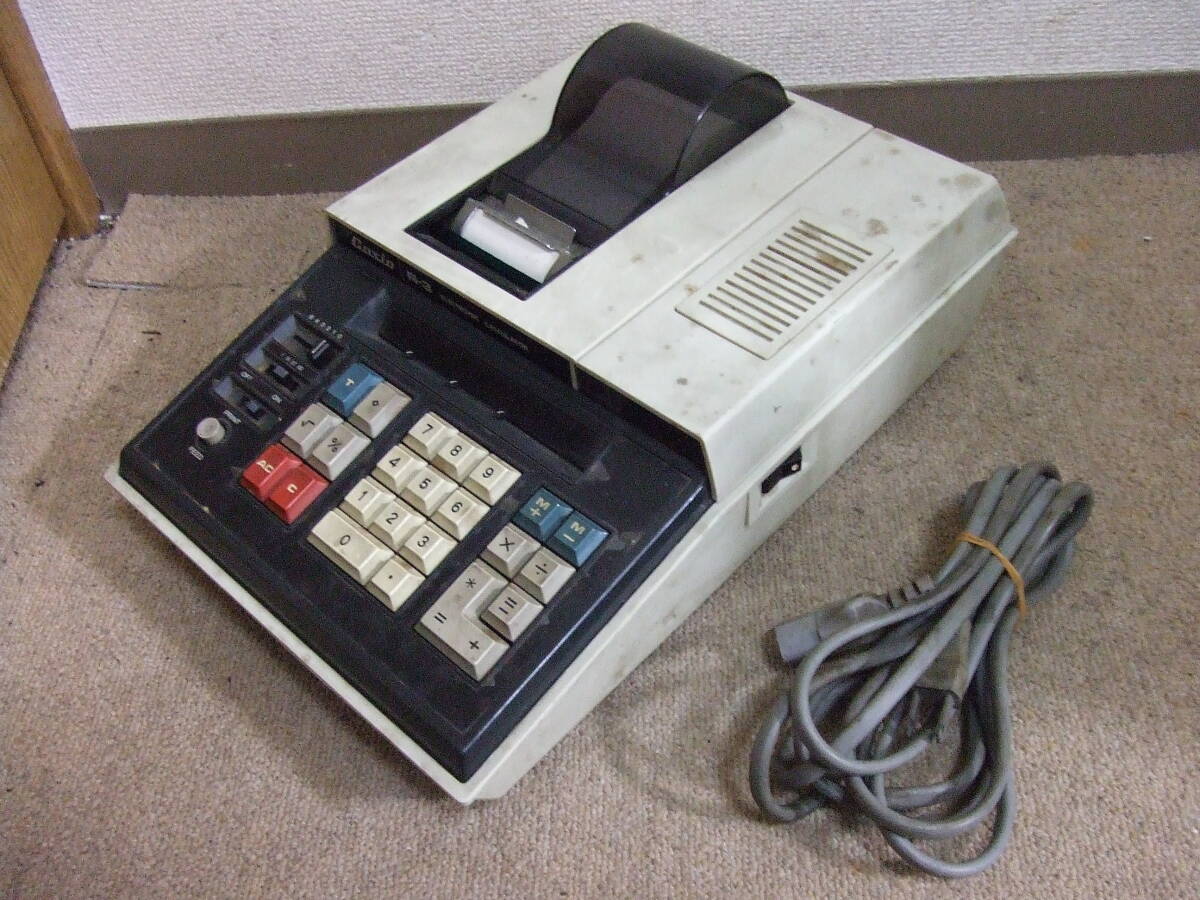 V21 CASIO R-3 カシオ計算機 電卓 レトロ　中古　本体　現状　ジャンク