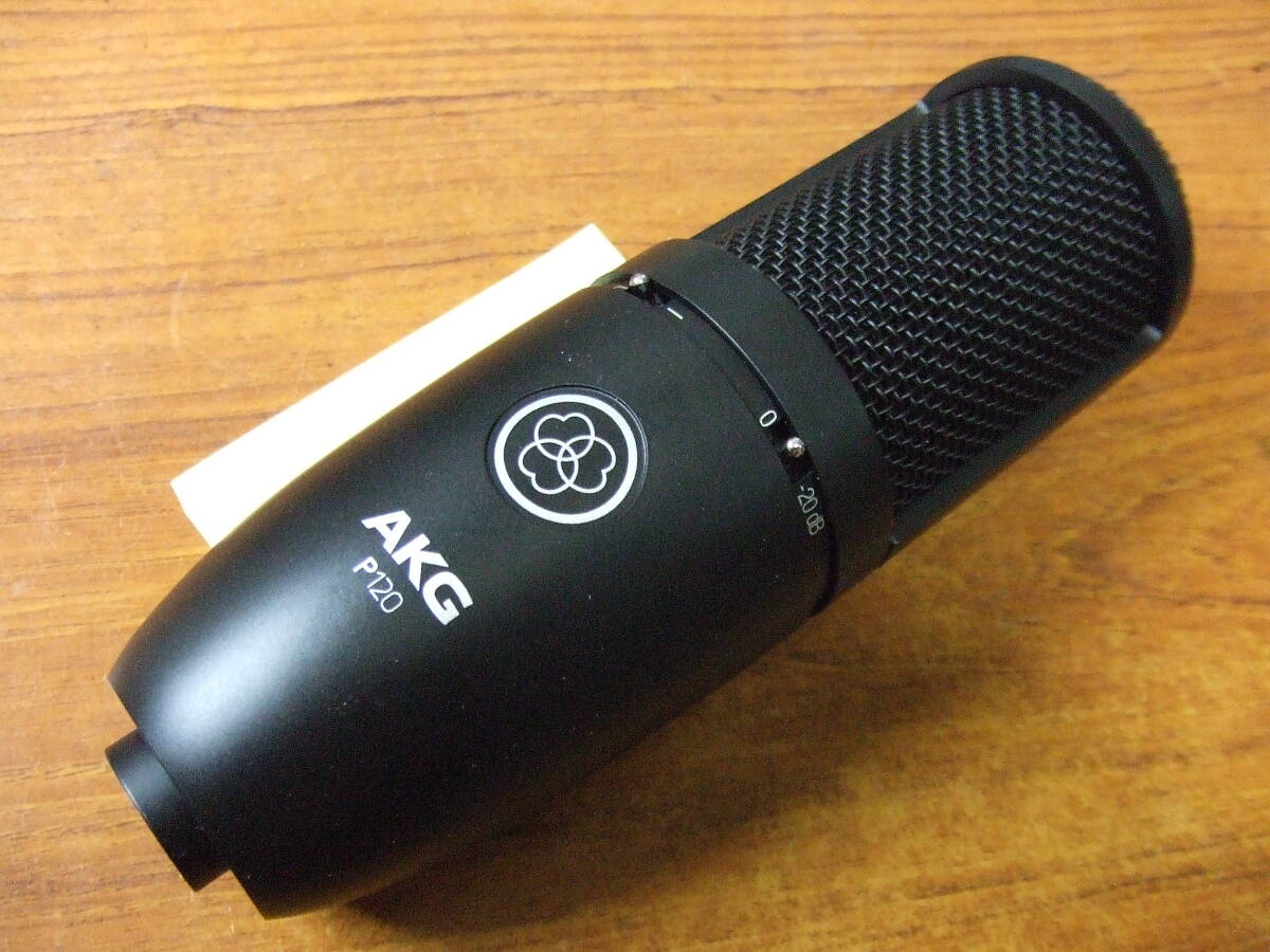 V60 AKG P120 コンデンサーマイク アーカーゲー 中古　未確認　現状　ジャンク