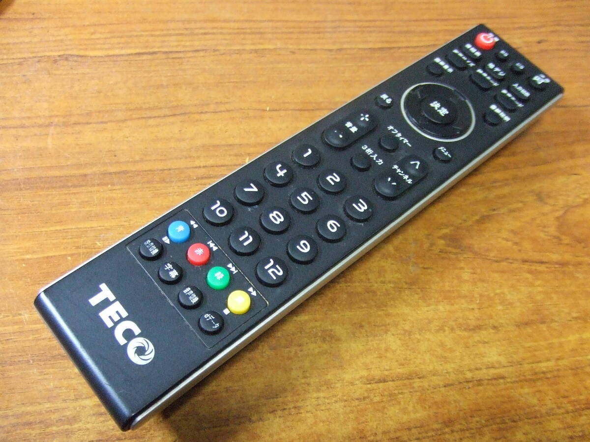 V92 TECO 三協 テレビ　リモコン C3W 7352200004G0Z 中古