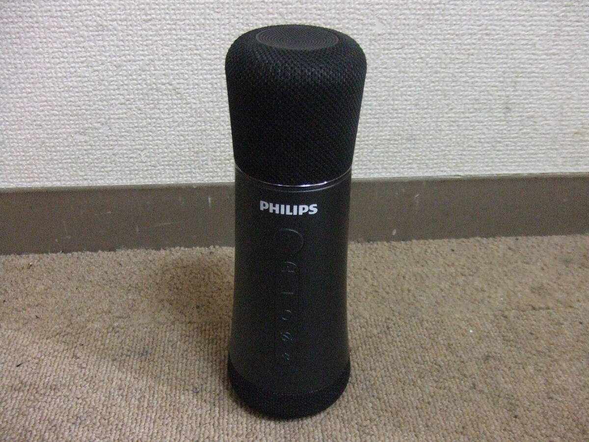 V113 ジャンク PHILIPS フィリップス Bluetooth スピーカー搭載 カラオケ用ワイヤレスマイク DLM9317C