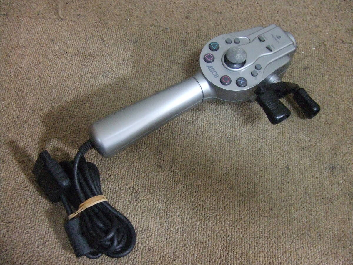 V141 ASCII/アスキー つりコン SLPH-00100 プレステ 釣りコン コントローラー プレイステーション PS1用 中古　未確認　現状　ジャンク