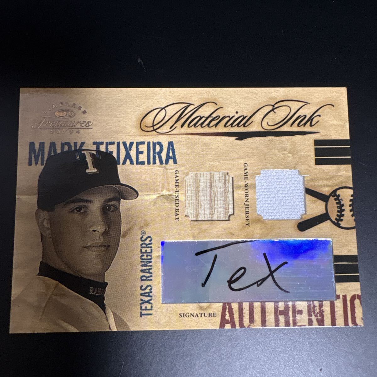 MARK TEIXEIRA 　2004 Donruss Timeless Treasures　１０枚限定トリプルコンボ　