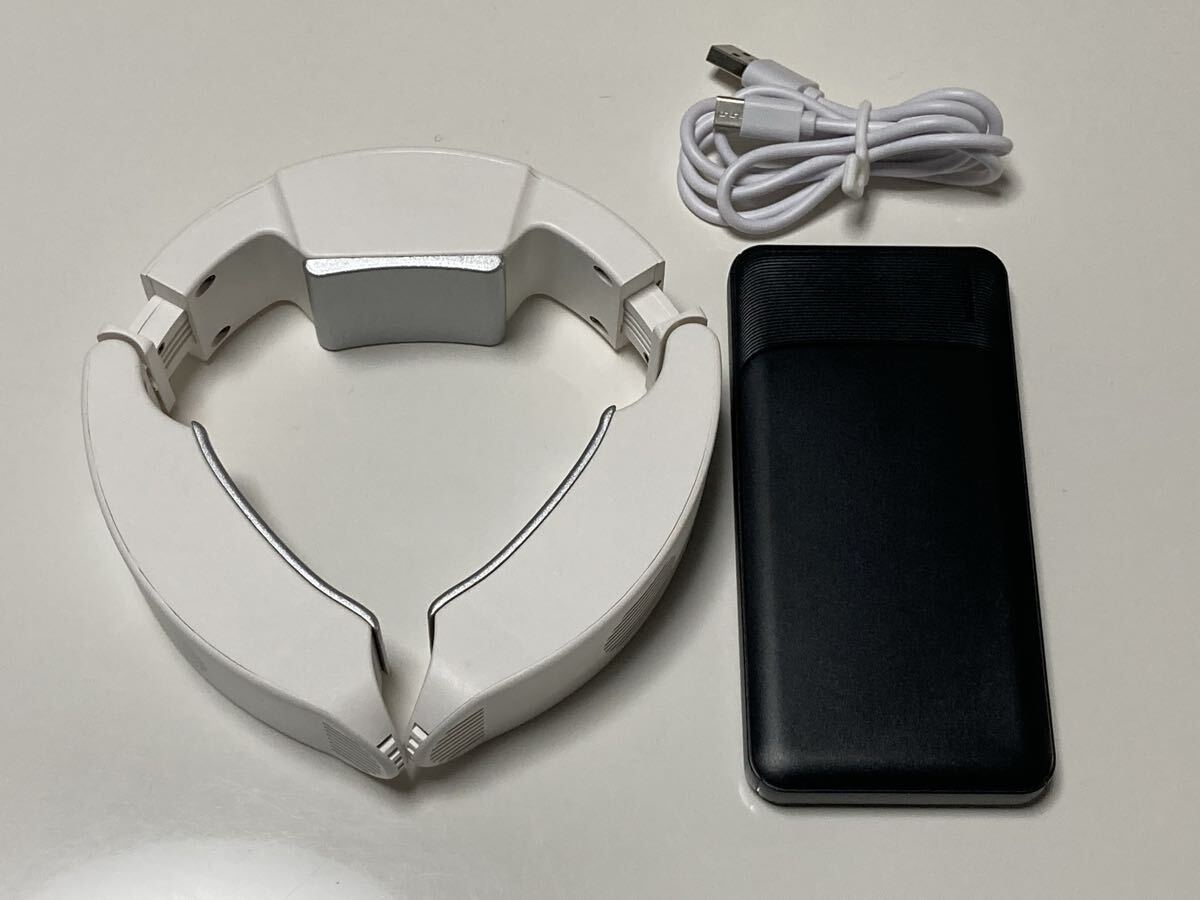 【未使用品】ネッククーラー　冷却プレート　ペルチェ素子冷却　バッテリー付き