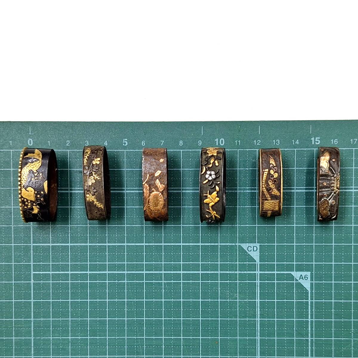 ◆　刀装品　縁　6点　◆