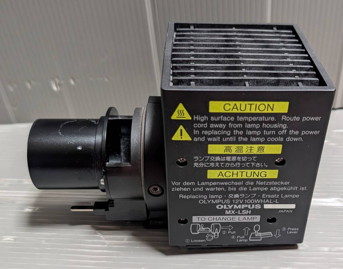 Olympus オリンパス Evident エビデント 顕微鏡部品 ランプハウス MX-LSH (A54)