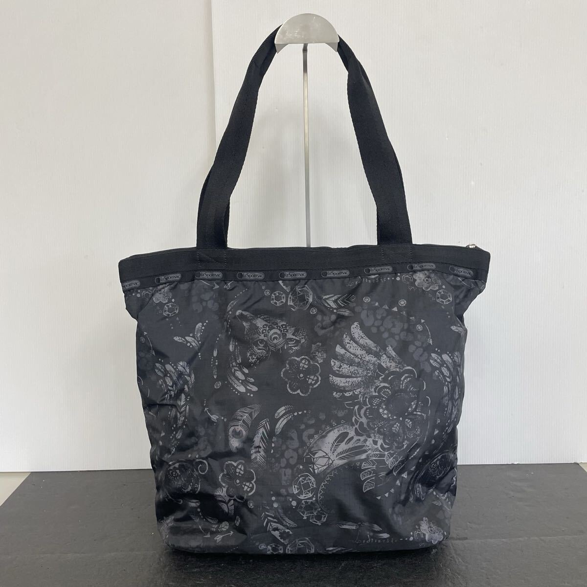 lesportsac レスポートサック ナイロン トートバッグ ブラック