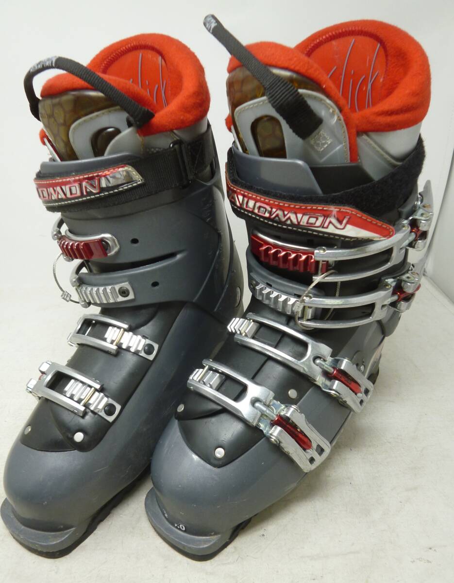 中古 SALOMON サロモン スキーブーツ ソール長307mm 26/26.5㎝ [P-351]送料無料(北海道・沖縄・離島・佐川急便中継料金がかかる地域は除く)