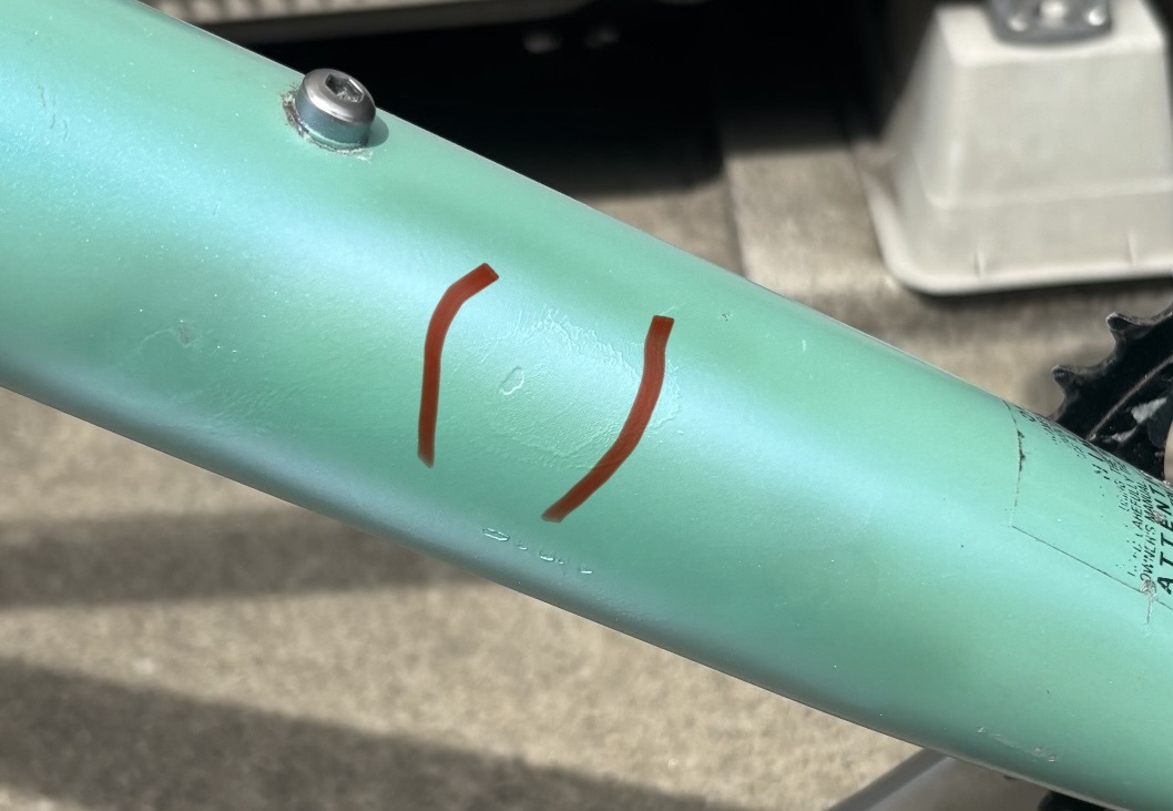 自転車　ビアンキ　１９９９年　チェレステ　グリーンパール　色　１３ｍｌ　タッチペン　タッチアップ　ペイント　 塗料