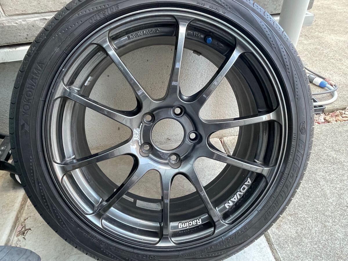 AVS 初代(不明) RZ ダークガンメタ　アドバンレーシング　13ml タッチペン　 タッチアップ　 ペイント　 塗料