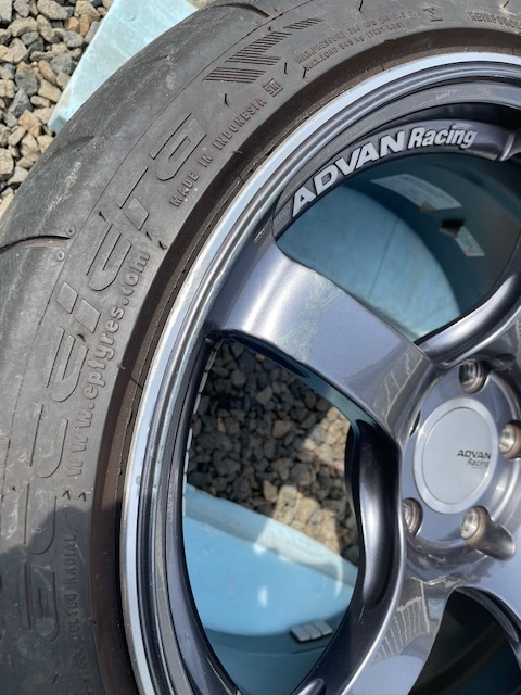 AVS　TC4　ガンメタ　色　アドバンレーシング　１３ｍｌ　タッチペン　タッチアップ　ペイント　 補修塗料