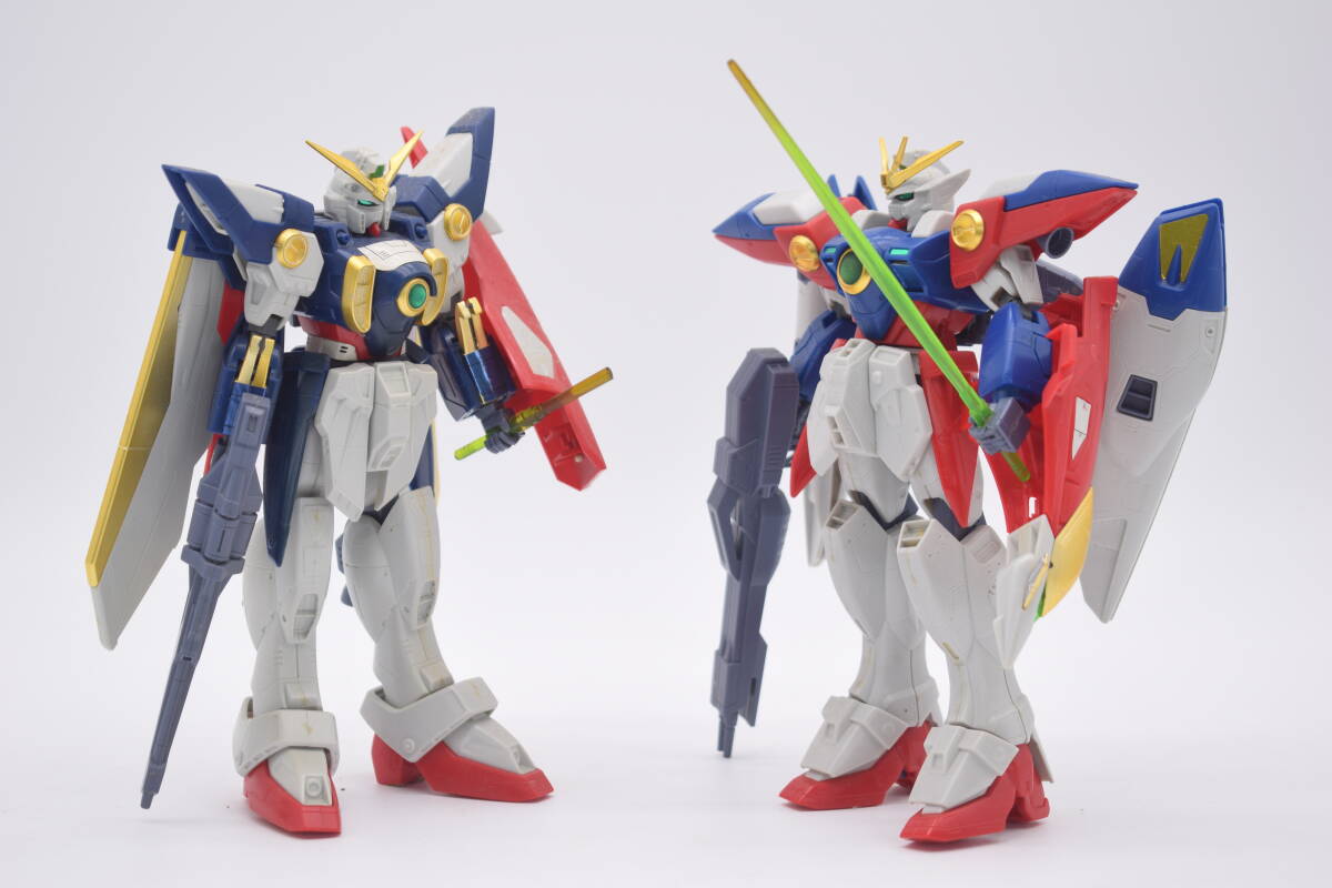 【1円～】BANDAI/バンダイ ウイングガンダムゼロ/ウイングガンダム 新機動戦記ガンダムW 完成品 2体セット ガンプラ プラモデル