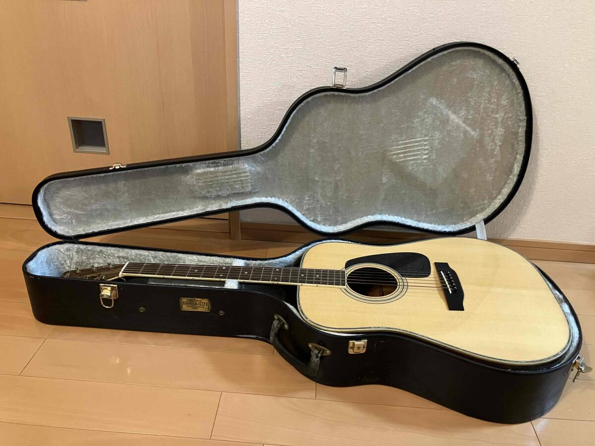★中古★Morris モーリス MD-515 アコースティックギター ハードケース付 現状品