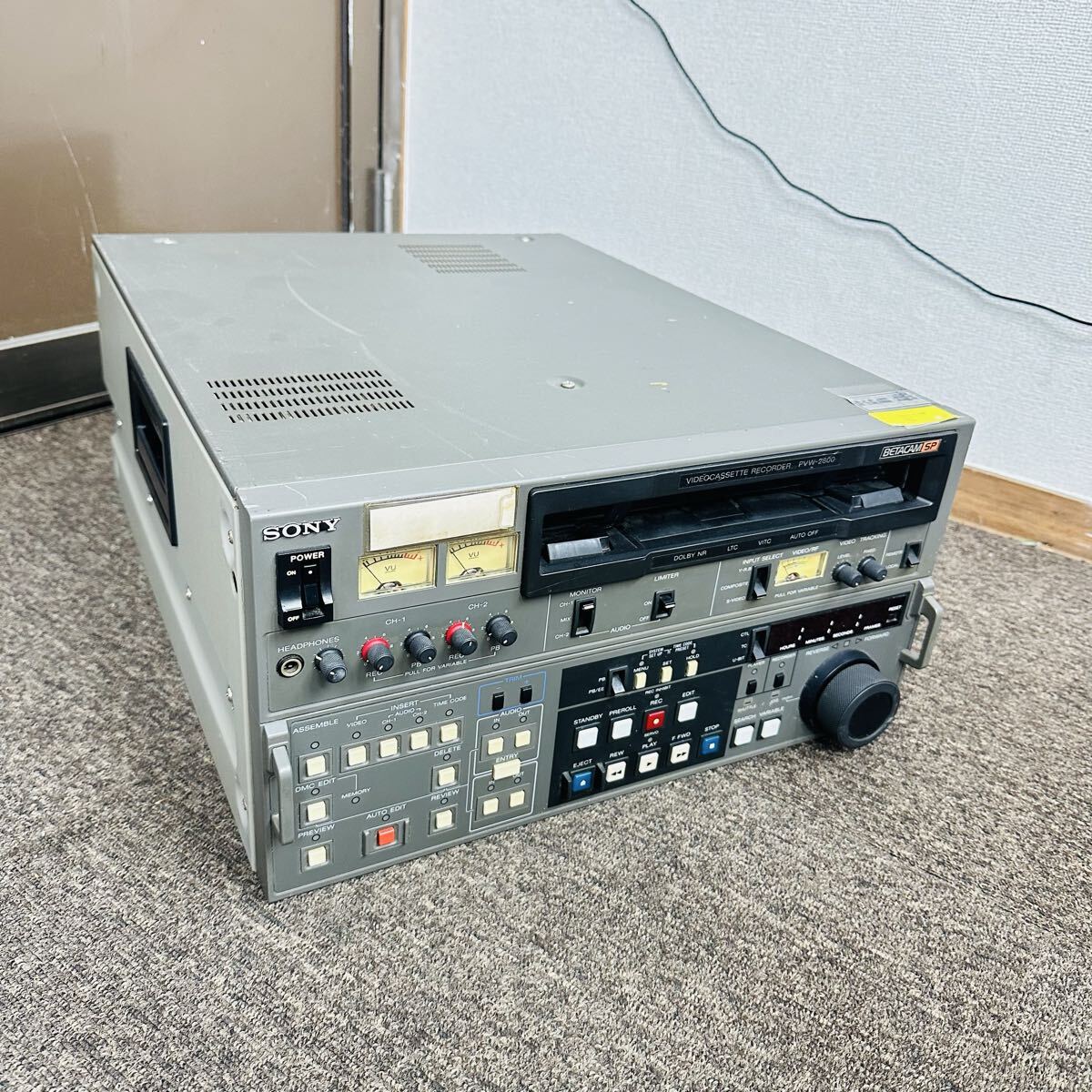 SONY ビデオカセットレコーダー PVW-2800 ソニー