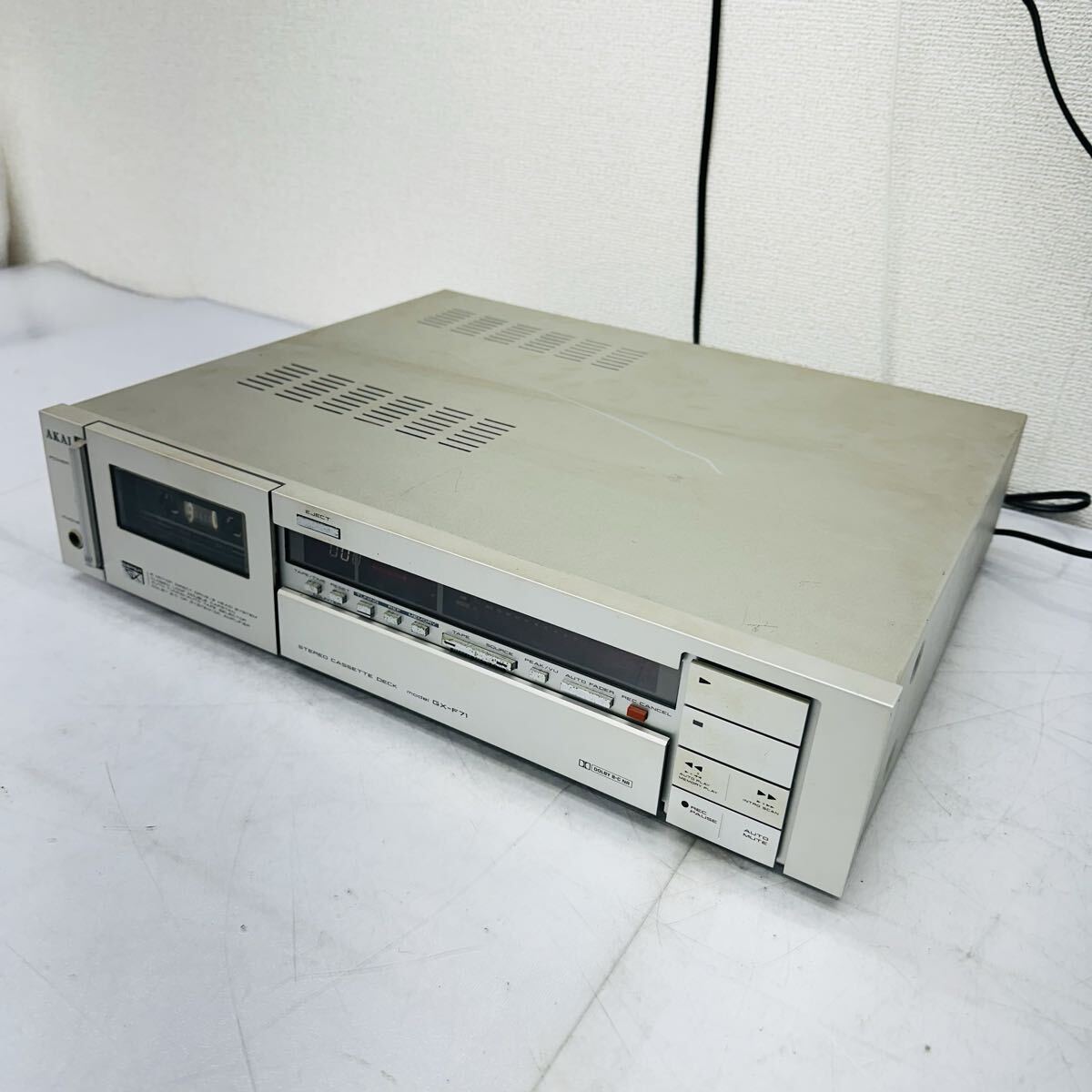 AKAI ステレオカセットデッキ GX-F71 アカイ カセットデッキ