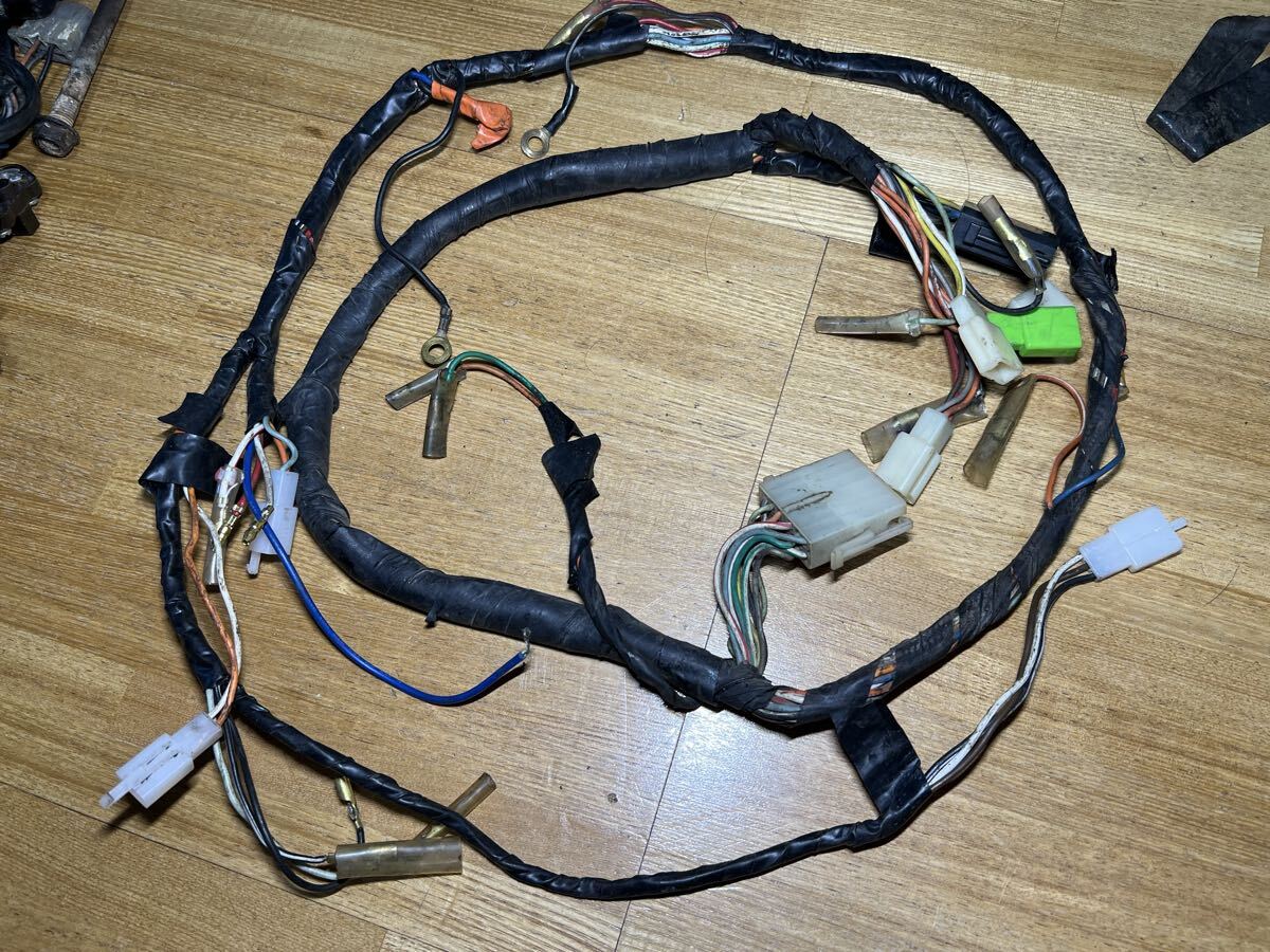 SUZUKI GS425 メインハーネス GS400 GS450 旧車 当時物 吸い込み 旧車會
