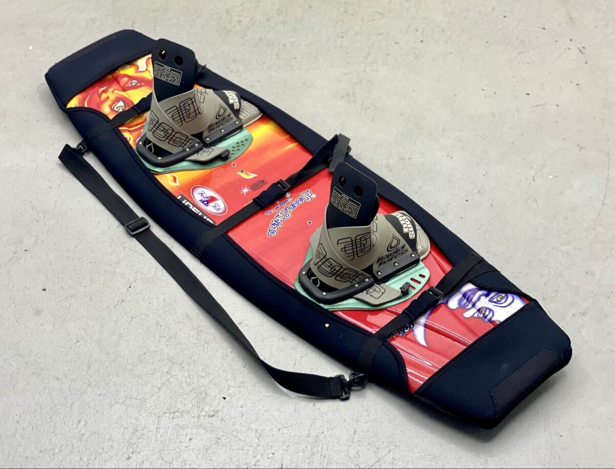 Full Tilt フルティルト ウェイクボード 約129cm ビンディング Moon Shin アウトドア マリンスポーツ■兵庫県姫路市から 26-925