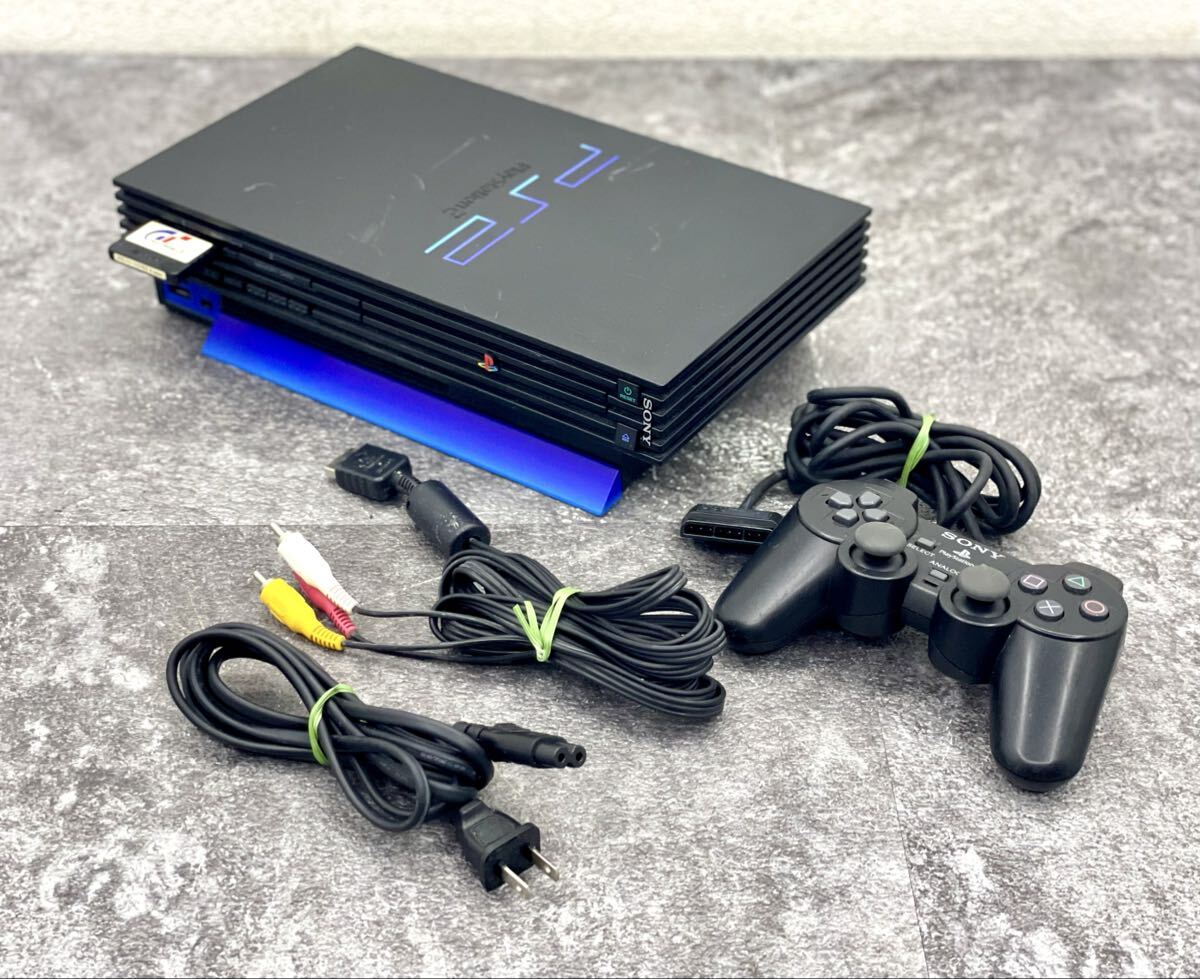 1円〜/通電OK■SONY PlayStation2 SCPH-18000 プレイステーション2 プレステ2 PS2 コントローラー スタンド■兵庫県姫路市から 26-904
