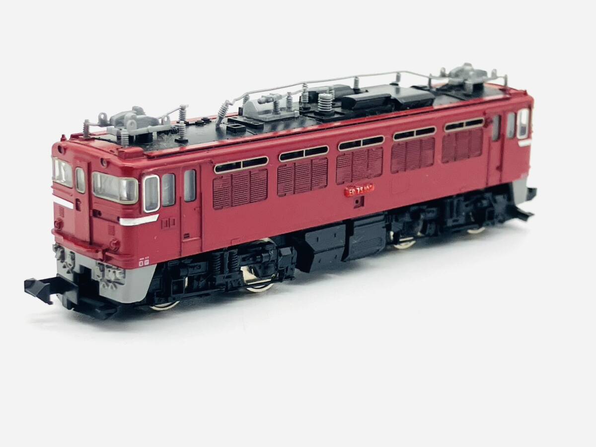 【現状品】TOMIX 2122 JR Electric Locomotive ED75 1000形 電気機関車 Nゲージ 鉄道模型 トミー コレクション