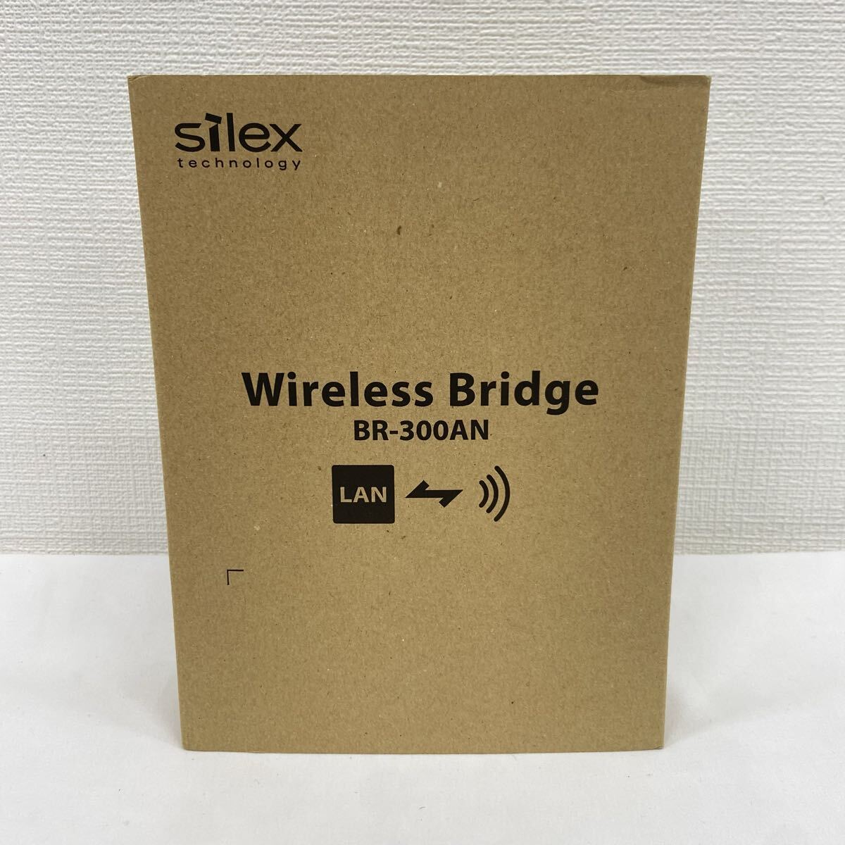 新品未使用品 ワイヤレスブリッジ Wireless Bridge BR-300AN Silex サイレックス テクノロジー 無線LANブリッジ 