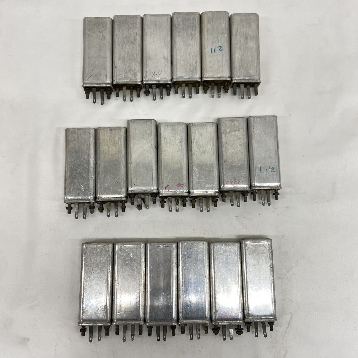 Western Electric ウエスタンエレクトリック オイルコンデンサ 19個まとめ 439A 444A 439QE 等 まとめて ヴィンテージ 真空管アンプ 部品