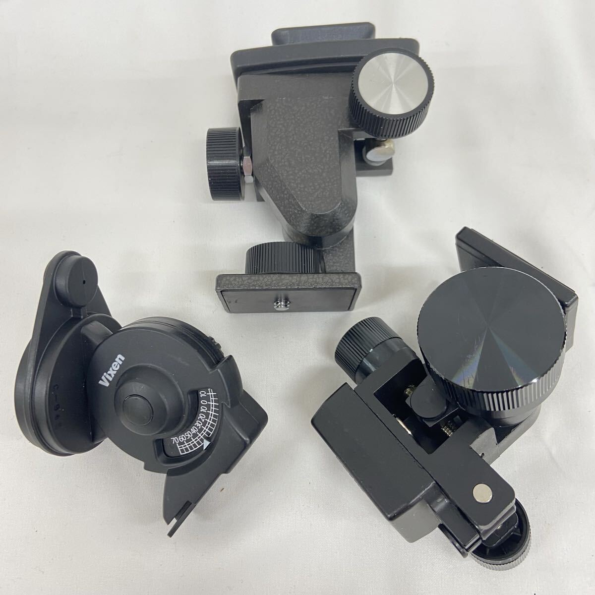 ビクセン Vixen ポーラメーター 1点 コンパス 赤道儀+ 雲台 2点 現状品 