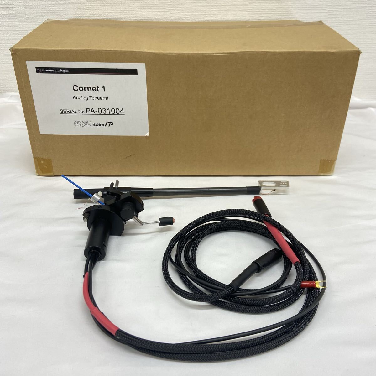 Analog Tonearm トーンアーム Cornet1 コルネット Pear Audio Analogue ペアオーディオアナログ 箱付き 故障品 現状品