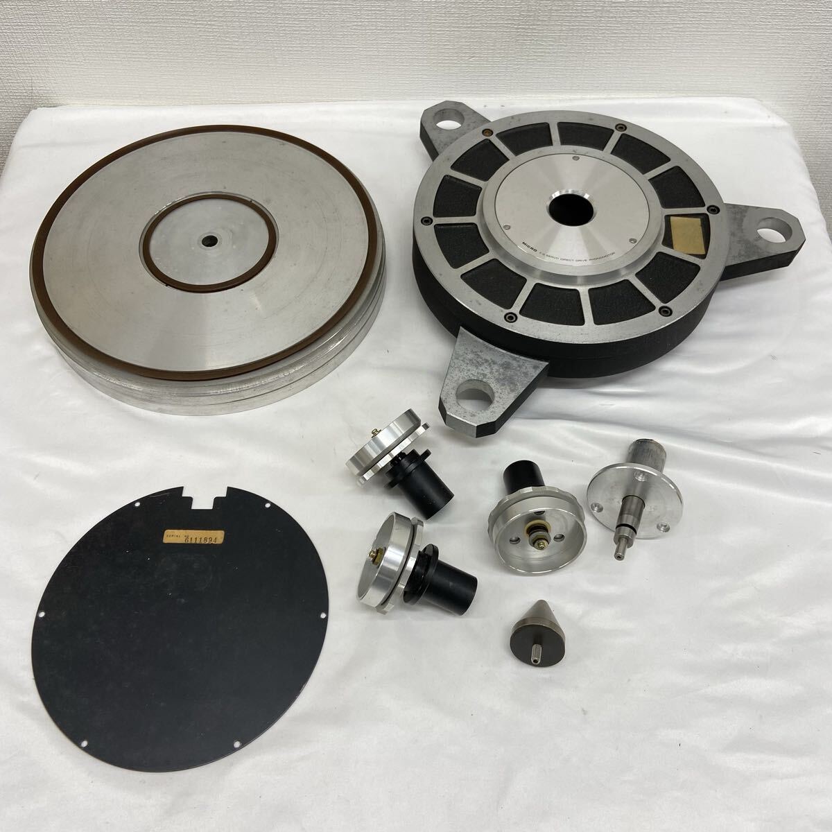 マイクロ MICRO DTX1000 / RT-2000VA？ ダイレクトドライブ フォノモーター ターンテーブル部品 プラッター他 現状品
