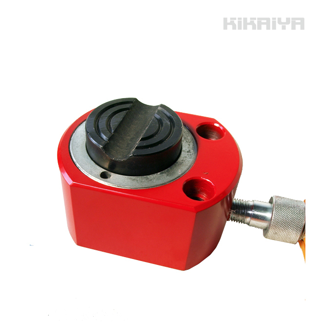 油圧 シリンダー 20トン フラットタイプ 使用油量30cc 小型 軽量 薄型 油圧工具 KIKAIYA