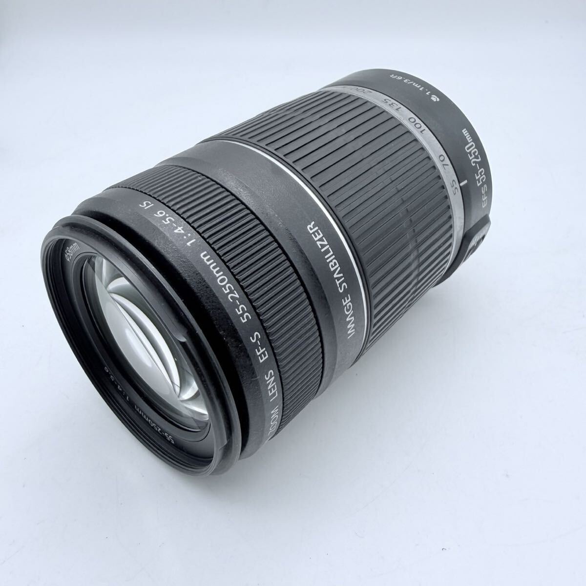 ●動作品 Canon ZOOM LENS EF-S 55-250mm 1:4-5.6 IS カメラレンズ キャノン