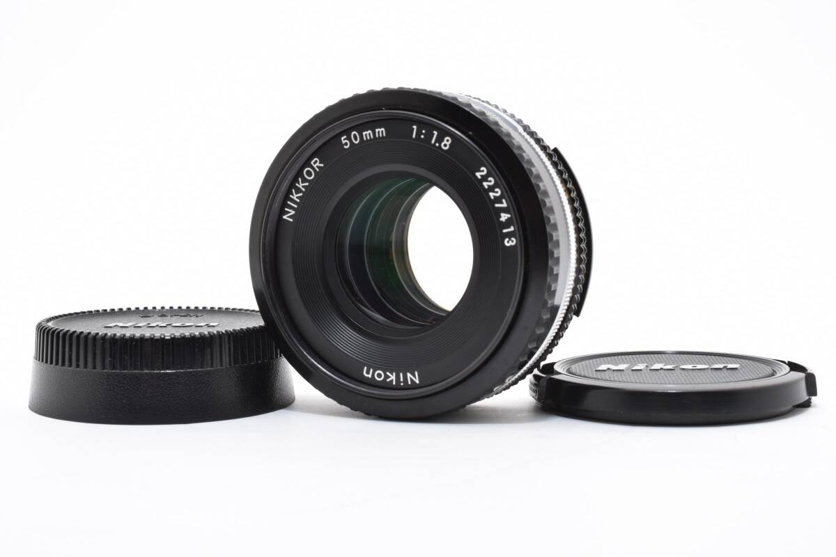 Nikon NIKKOR Ai-s 50mm F1.8 パンケーキ 単焦点レンズ #2602