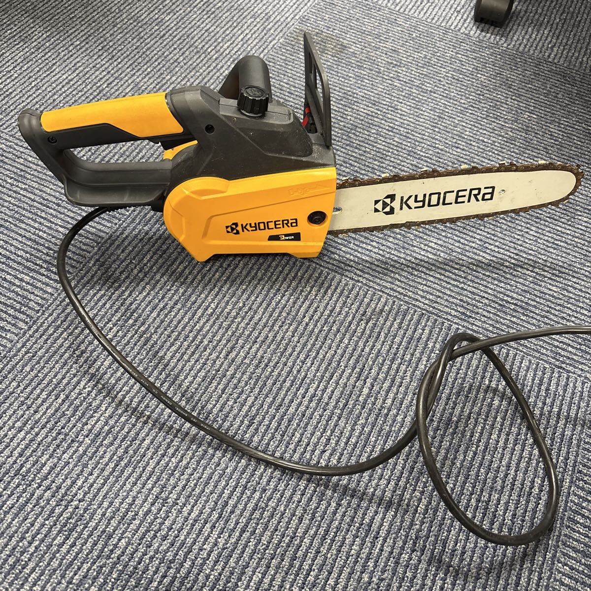 ★8 不動品 CS-2502 京セラ 電動工具 チェーンソー